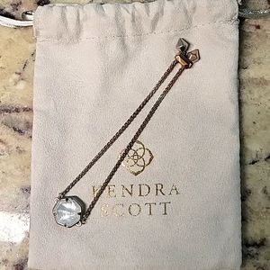 Kendra Scott mother of pearl bracelet
